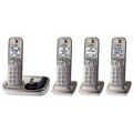 Panasonic  4 Handset Expandable Cordless Phone w/Talking Caller ID